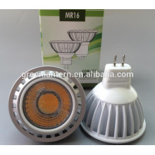 High Brightness led mr16 dimmable mr16 led spotlight 5w 12V white aluminum shell